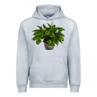 Heather Grey Peace Lily Urban Hoodie - LillyAllenDesigns