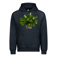 Navy Peace Lily Urban Hoodie - LillyAllenDesigns