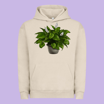 Peace Lily Urban Hoodie Designed By Lillyallendesigns