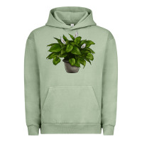 Pigment Oil Green Peace Lily Urban Hoodie - LillyAllenDesigns