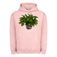Pigment Salmon Peace Lily Urban Hoodie - LillyAllenDesigns
