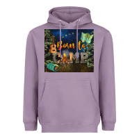 Lavender born to camp Heavyweight Hoodie - NancyCooperArtShop
