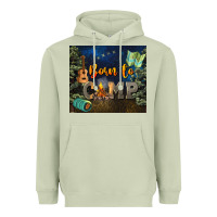 Matcha born to camp Heavyweight Hoodie - NancyCooperArtShop