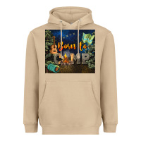 Mushroom born to camp Heavyweight Hoodie - NancyCooperArtShop