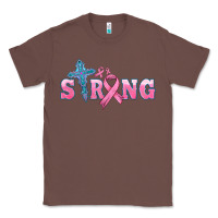 Chestnut strong with cross ribbon Classic Tee - HRA Design Shop