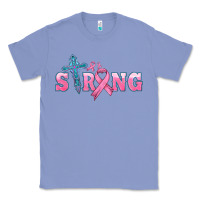 Colony Blue strong with cross ribbon Classic Tee - HRA Design Shop