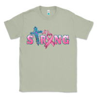 Matcha strong with cross ribbon Classic Tee - HRA Design Shop