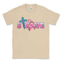 Mushroom strong with cross ribbon Classic Tee - HRA Design Shop