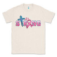 Natural strong with cross ribbon Classic Tee - HRA Design Shop