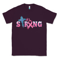 Plum strong with cross ribbon Classic Tee - HRA Design Shop