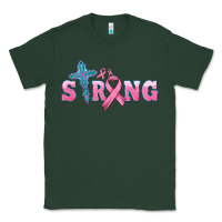 Sports Green strong with cross ribbon Classic Tee - HRA Design Shop