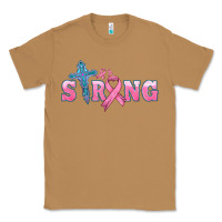 Toasted Coconut strong with cross ribbon Classic Tee - HRA Design Shop