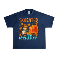 Navy bonfires flannels s'mores campfires and pumpkins Urban Heavy Tee - Zillion Design Studio