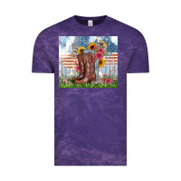 Cloud Purple christian western Vintage Tee - Zillion Design Studio