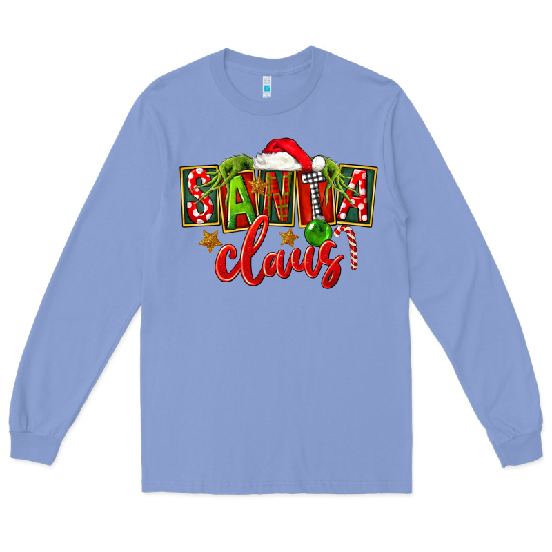 Christmas Santa Claus Long Sleeve Tee by FaDigitalArtStudio | Teevron