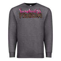 Charcoal Heather Western Somebody's Problem Premium Sweatshirt - LillyAllenDesigns
