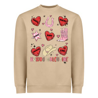 Mushroom howdy valentine copy Heavyweight Sweatshirt - MaliasSmallBusiness