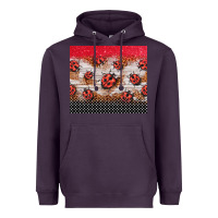 Plum ladybug tumbler Heavyweight Hoodie - BarkalooDesign