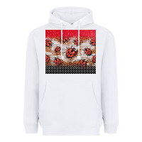 White ladybug tumbler Heavyweight Hoodie - BarkalooDesign
