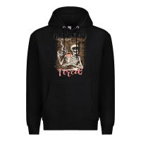 Black im trying but tired Premium Hoodie - MaliasSmallBusiness