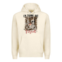 Tofu im trying but tired Premium Hoodie - MaliasSmallBusiness