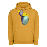Pigment Peanut Butter Opunthia Santa Rita Cactus Urban Hoodie - LillyAllenDesigns