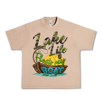 Burro lake life floats my boat Urban Heavy Tee - BarkalooDesign