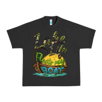 Pigment Black lake life floats my boat Urban Heavy Tee - BarkalooDesign