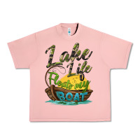 Salmon lake life floats my boat Urban Heavy Tee - BarkalooDesign