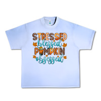 Grape Ice stressed blessed pumpkin obsessed Urban Heavy Tee - Zillion Design Studio