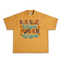 Peanut Butter stressed blessed pumpkin obsessed Urban Heavy Tee - Zillion Design Studio