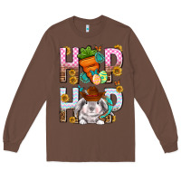 Chestnut Western Hip hop Bunny Long Sleeve Tee - Neo Western