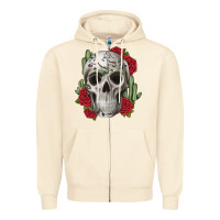 Sandshell skull cactus Zipper Hoodie - JahusDesignShop