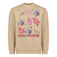 Mushroom howdy valentine Heavyweight Sweatshirt - MaliasSmallBusiness