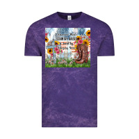 Cloud Purple christian western american made country raised Vintage Tee - Zillion Design Studio