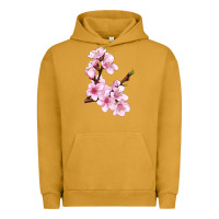 Pigment Peanut Butter Peach Blossom Illustrations Urban Hoodie - LillyAllenDesigns
