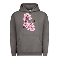 Pigment Tornado Peach Blossom Illustrations Urban Hoodie - LillyAllenDesigns