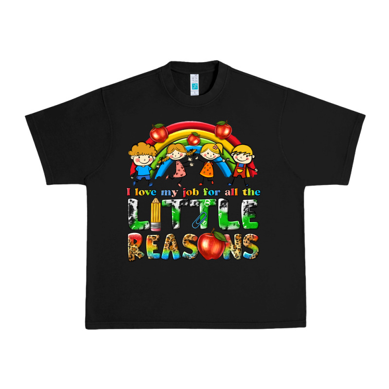 I Love My Job For All The Little Reasons Urban Heavy Tee by texasbilliewilder | Teevron