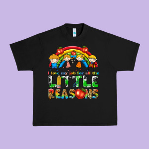 I Love My Job For All The Little Reasons Urban Heavy Tee Designed By Texasbilliewilder