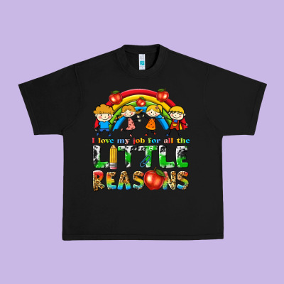 I Love My Job For All The Little Reasons Urban Heavy Tee Designed By Texasbilliewilder