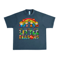 Midnight Navy i love my job for all the little reasons Urban Heavy Tee - texasbilliewilder