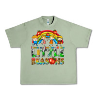 Oil Green i love my job for all the little reasons Urban Heavy Tee - texasbilliewilder