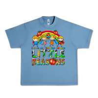 Pebble Blue i love my job for all the little reasons Urban Heavy Tee - texasbilliewilder