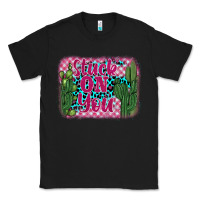Black stuck on you cactus Classic Tee - BarkalooDesign