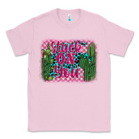 Bubblegum Pink stuck on you cactus Classic Tee - BarkalooDesign