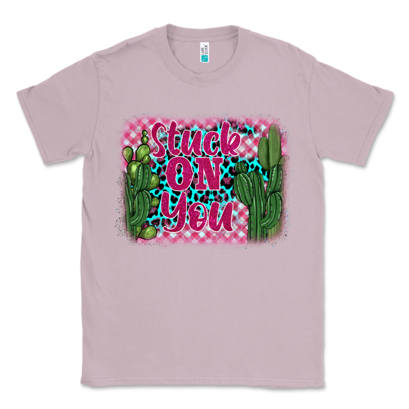 Stuck On You Cactus Classic Tee by BarkalooDesign | Teevron
