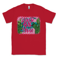 Red stuck on you cactus Classic Tee - BarkalooDesign