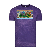 Cloud Purple love texas armadillo license plate Vintage Tee - BarkalooDesign