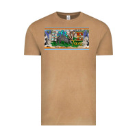 Vintage Camel love texas armadillo license plate Vintage Tee - BarkalooDesign