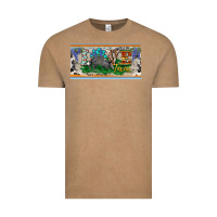 Vintage Coffee love texas armadillo license plate Vintage Tee - BarkalooDesign